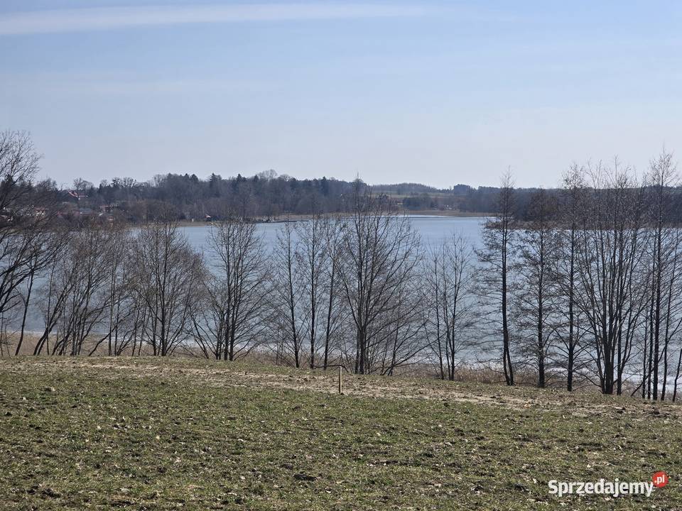 Działka z panoramą na jezioro Dąbrówno sprzedam