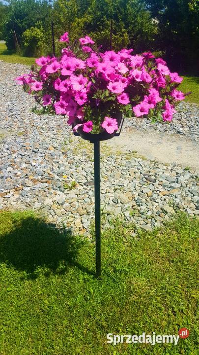 Kwietnik Stojak Ogrodowy Metalowy Na Kwiaty Chybie