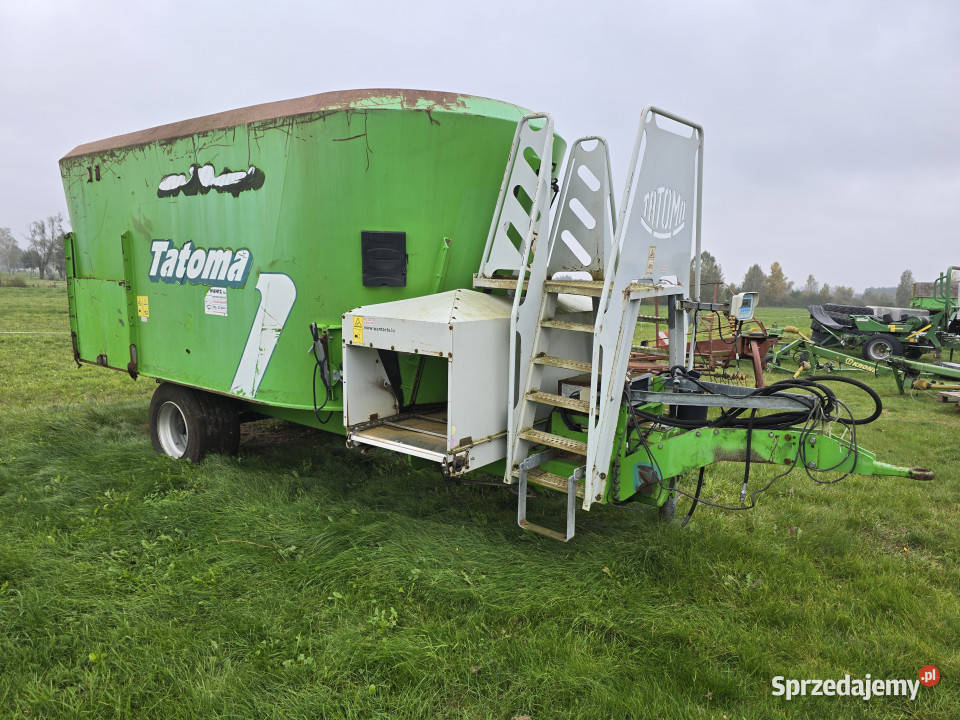 Wóz paszowy TATOMA MV20DUP 20 m3 2 stopniowa Drężewo