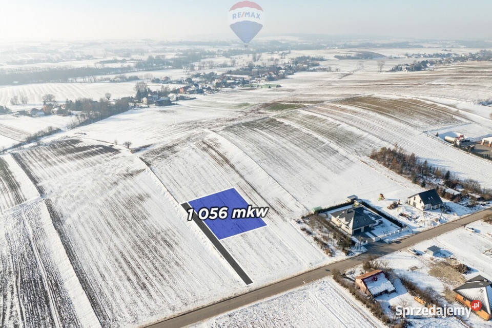 DZIAŁKA BUDOWLANA 1274 WAGANOWICE GMINA SŁOMNIKI