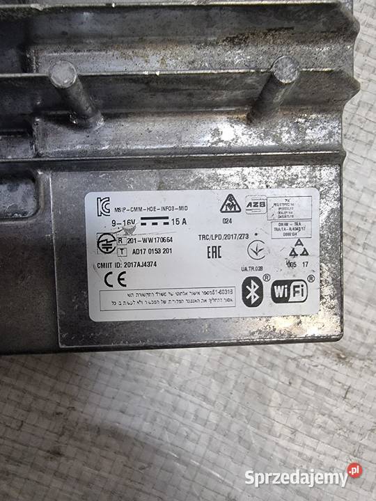 Moduł sterownik Harman Opel Insignia B 39204448 kujawsko-pomorskie
