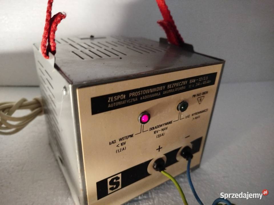 Prostownik BAŁ 1235 12V 3445Ah polski sprzedam