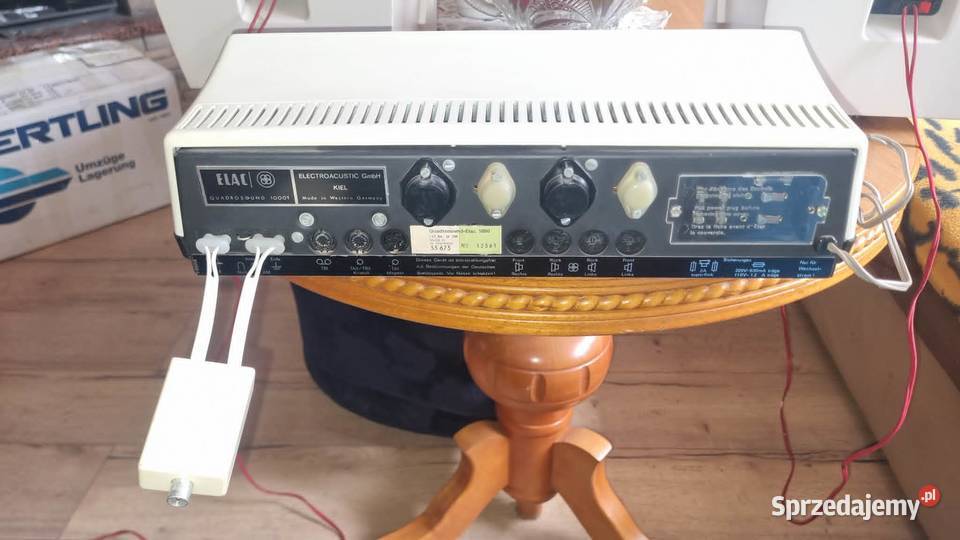 Amplituner Elac Quadrosound 1000 T z 1972roku Warta