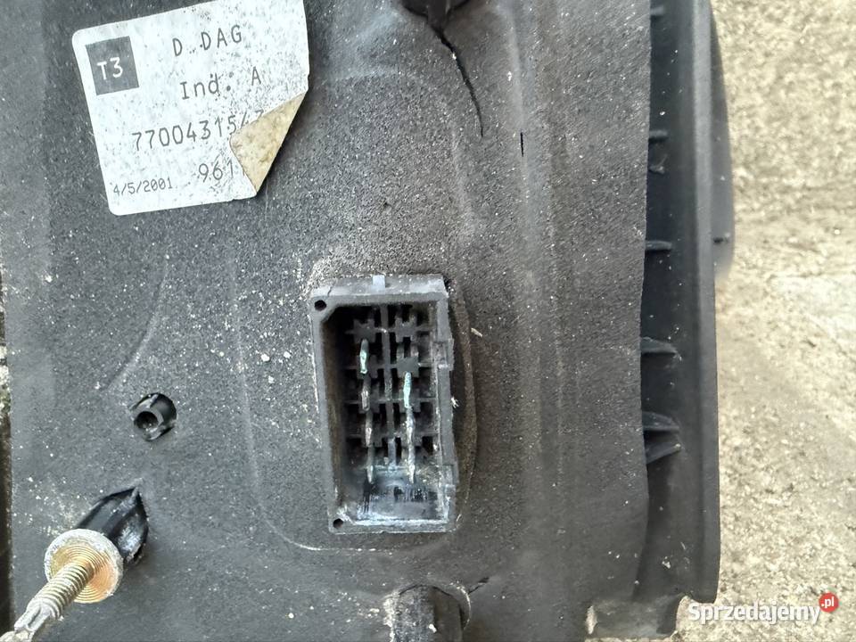 Lusterko lewe Renault Megane Scenic I wielkopolskie Ostrów Wielkopolski