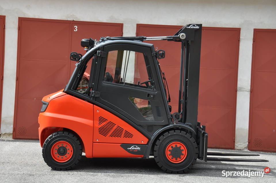 Wózek widłowy LINDE H45 T02 LPG 2014 Kłodzko sprzedam
