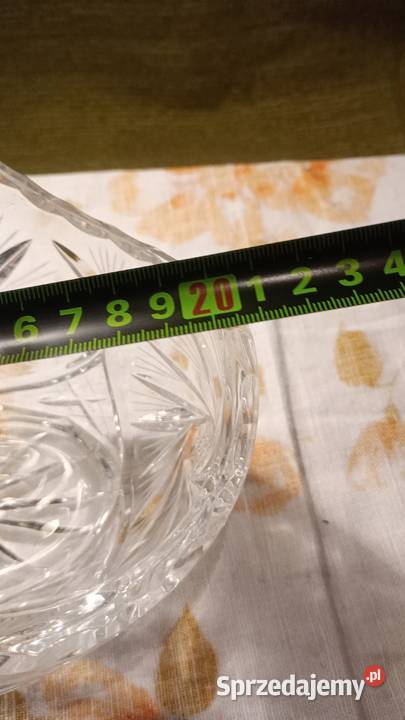 LATA 70te XX w PAMIĄTKI PRLu KRYSZTAŁ SZLIFOWANY