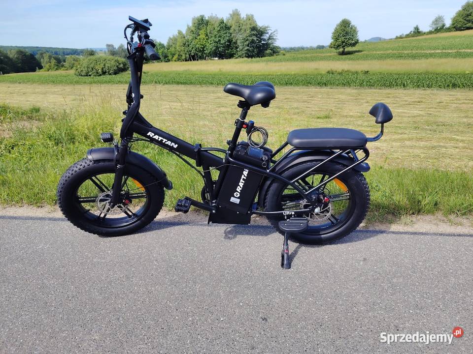Rower Elektryczny Rattan 40 5 ah Zasięg 200 NOWY Brzozów