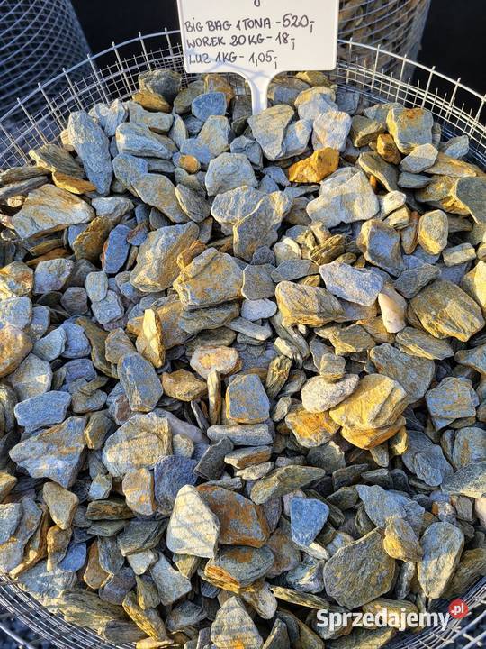 ŁUPEK MOON STONE Kamień ogrodowy ozdobny Izabelin C