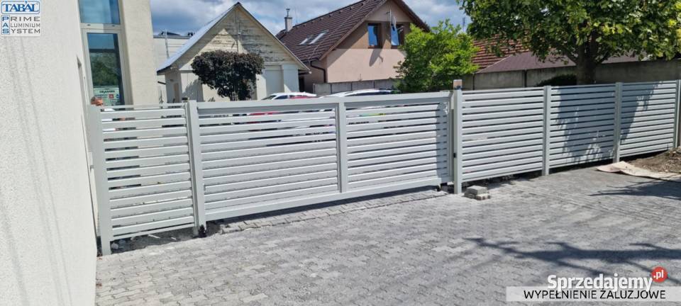 Nowoczesne ogrodzenie aluminiowe ŻALUZJOWE Dom i Ogród Lublin