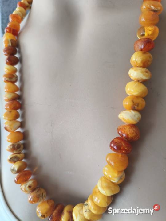 Naszyjnik Bursztyn Vintage Białystok