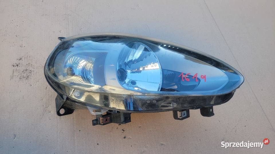 FIAT PUNTO EVO 09 REFLEKTOR LAMPA PRZÓD PRAWA Oświetlenie Ruda Śląska sprzedam