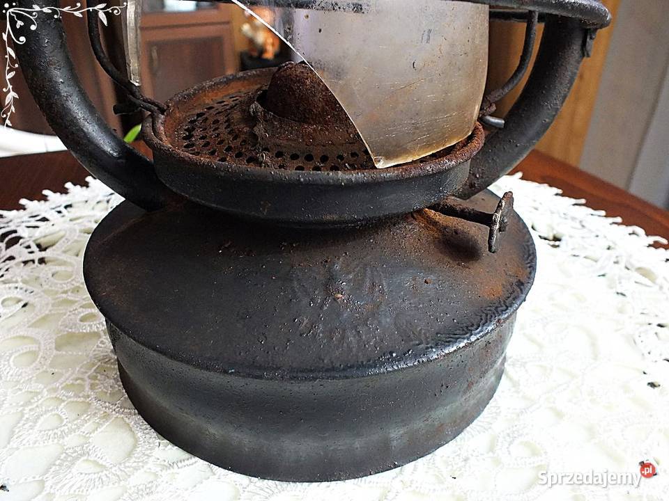 Stara lampa naftowa Nietoperz z lat 2030 I poł Antyki Żary