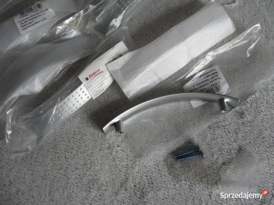 Uchwyty meblowe aluminium szczotkowane komplet 8 Olsztyn