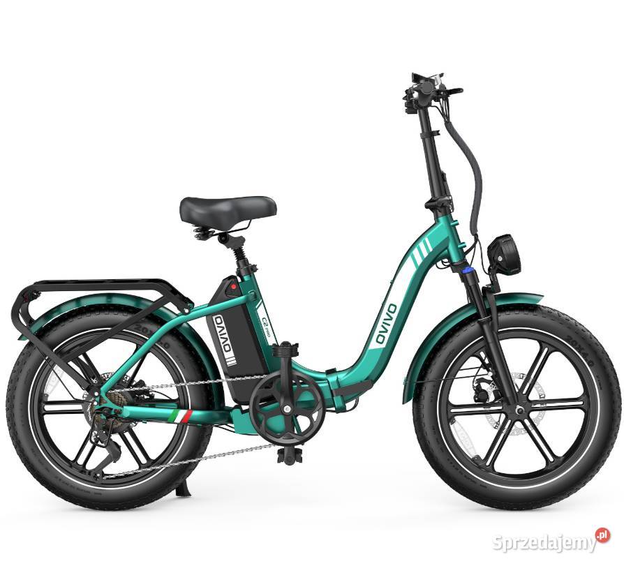 Rower elektryczny OVIVO NEO C2 zielony silnik Tarnów