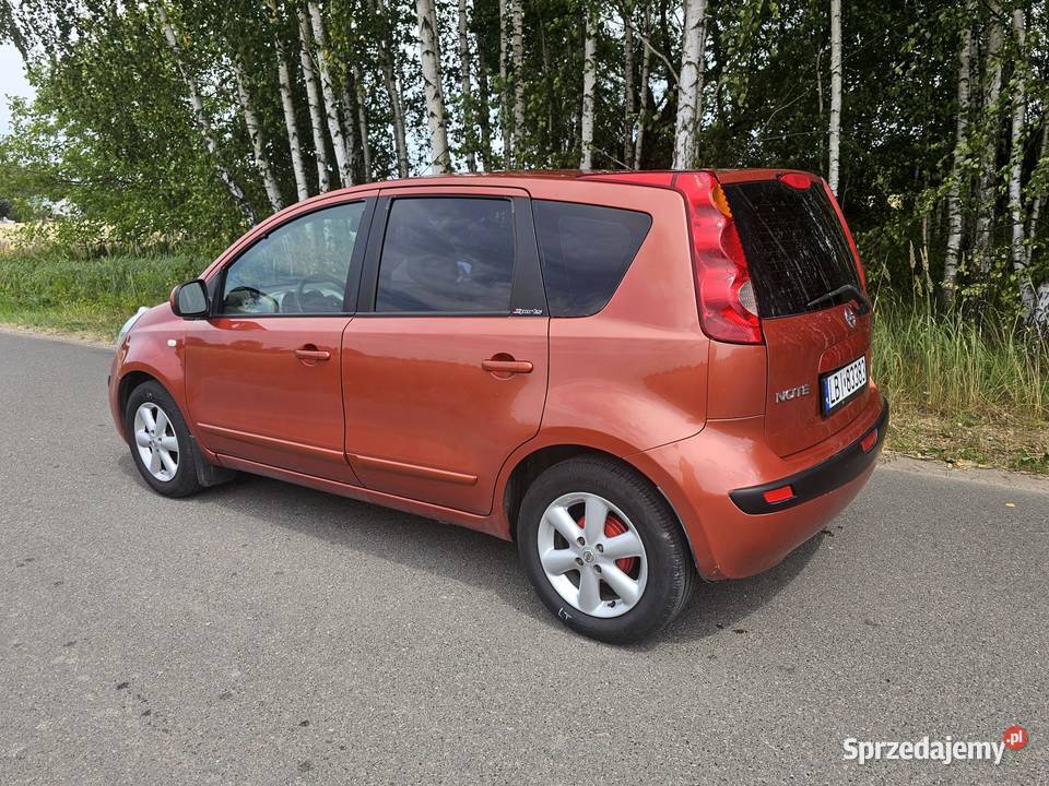Nissan Note 2006r 16 benzyna Rok produkcji 2006 Terespol