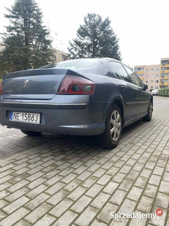 Peugeot 407 Sedan warmińsko-mazurskie Elbląg