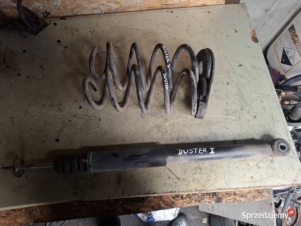 DACIA DUSTER I amortyzator tył sprężyna osobowe Kielce