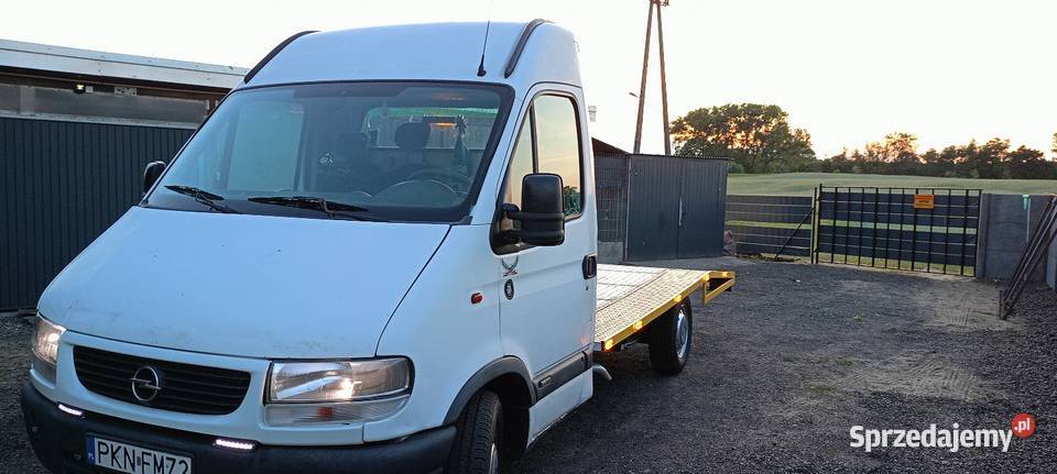 Opel MovanoMasterAuto laweta manualna Mlecze sprzedam
