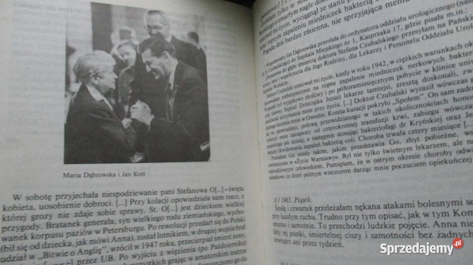 Maria Dąbrowska DZIENNIKI wspomnienia pamietniki