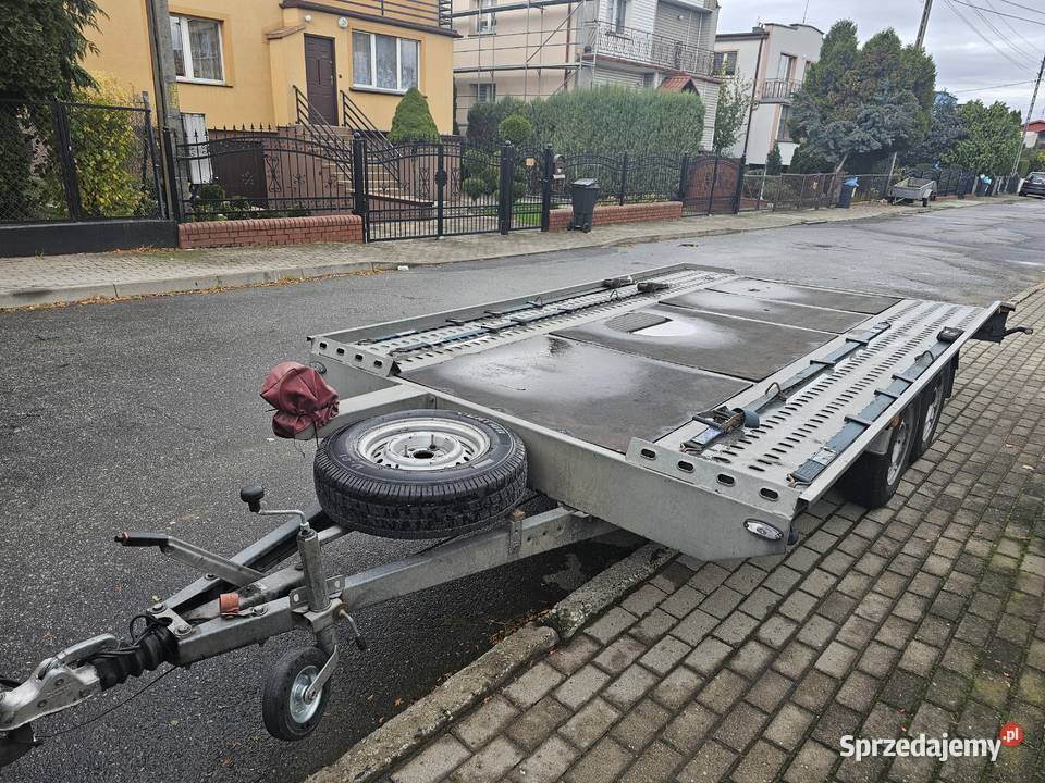 Przyczepa laweta Niewiadow Boro 27T lawety Przyczepy i naczepy dolnośląskie Bielawa