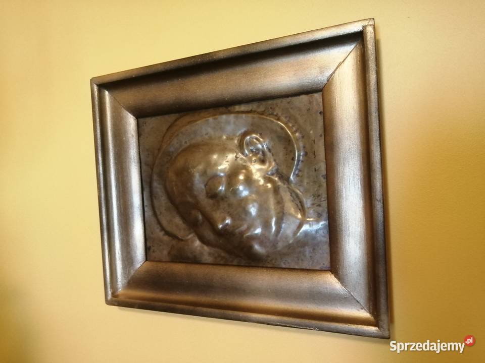 Plakieta z miedzi Śpiący góral Łódź