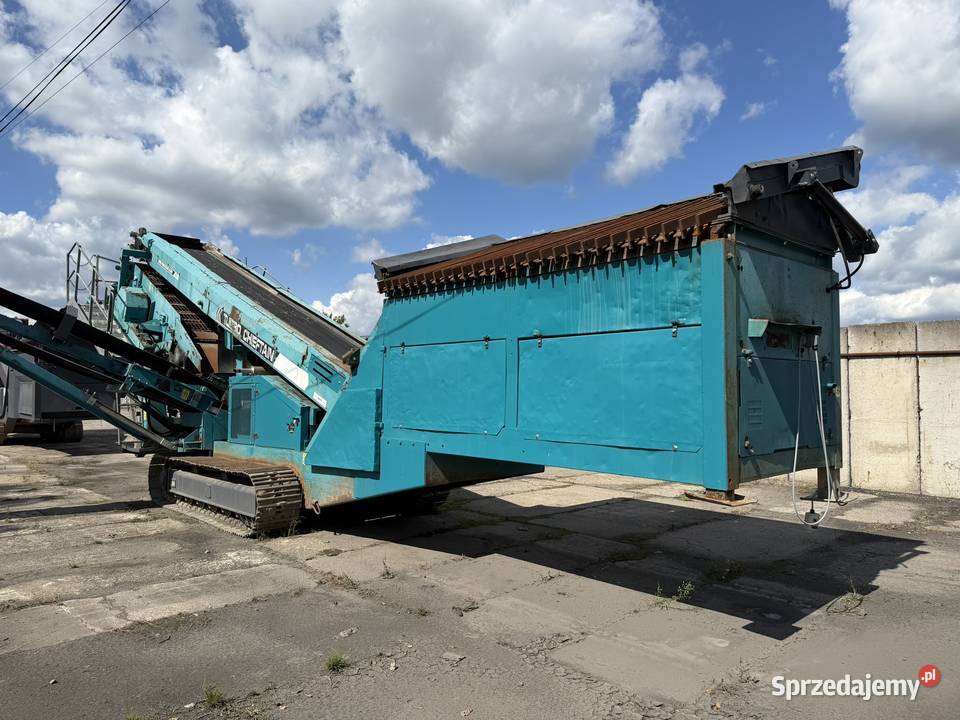 Przesiewacz wibracyjny Powerscreen Chieftain pełny VAT Motoryzacja Zator