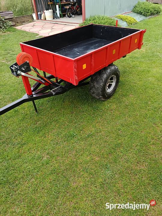 Przyczepka wywrotka do quada 150x100x25 Zestawy narzędzi Wielopole Skrzyńskie
