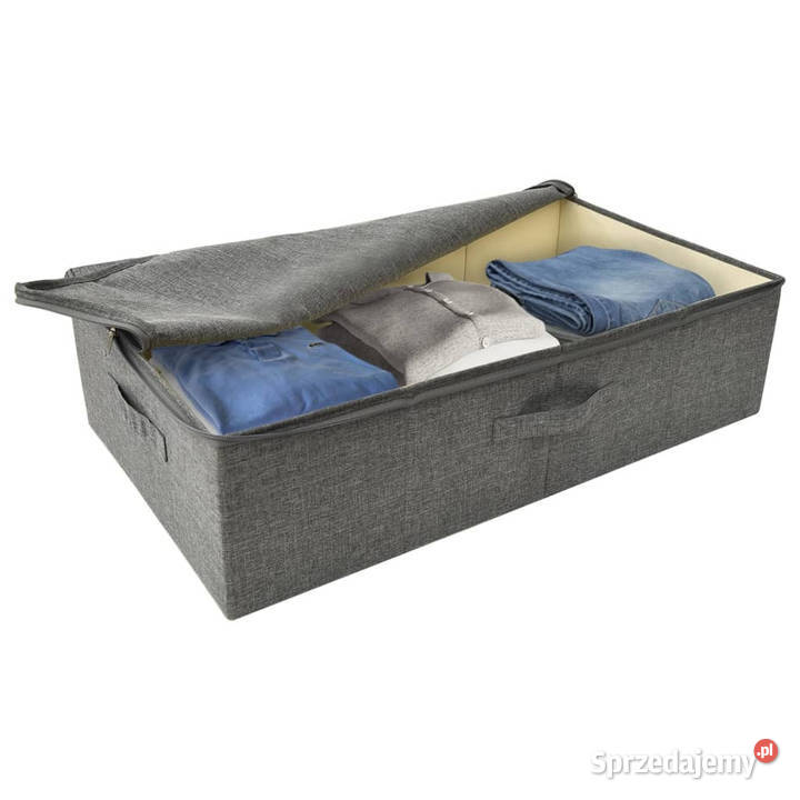 Pojemniki 2 tkanina 70x40x18 antracytowe Warszawa sprzedam