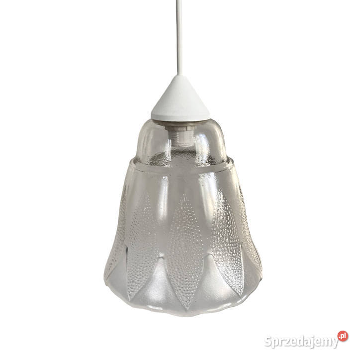 Lampa wisząca kwiat Narva Leuchen Niemcy lata 70 sprzedam