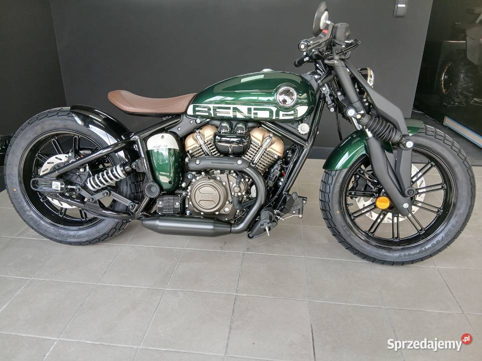Motocykl Benda Napoleon Bob 125 retro green 2026 Benda małopolskie Nowy Sącz