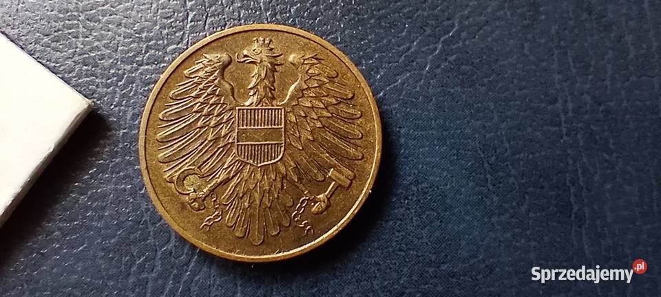 Stare monety 20 groszy 1954 Austria Lesko