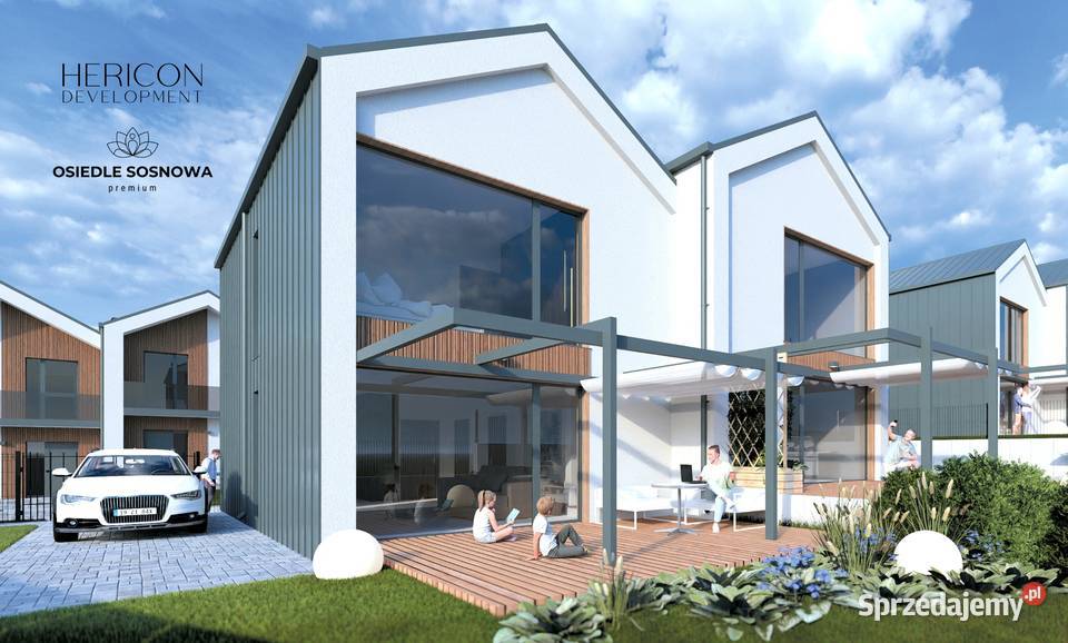 Nowy dom w stanie deweloperskim standard premium mieszkalny Sprzedaż Białystok sprzedam