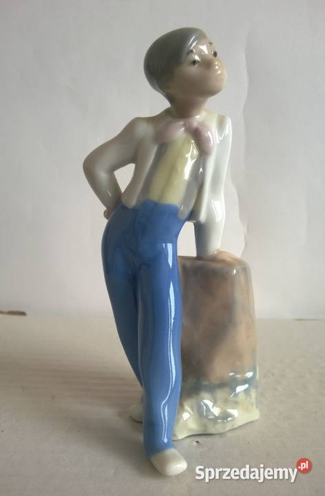 Figurka Porcelanowa Chłopiec Rex Hiszpania Porcelana i szkło Radom