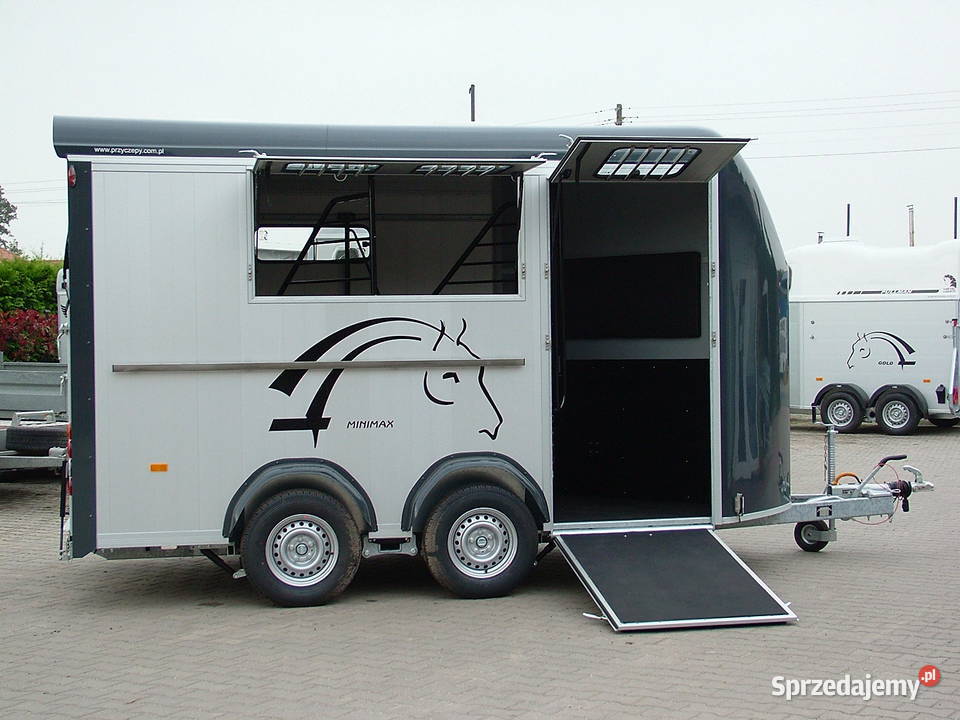 Przyczepa do koni trzykonna aluminiowa Warszawa