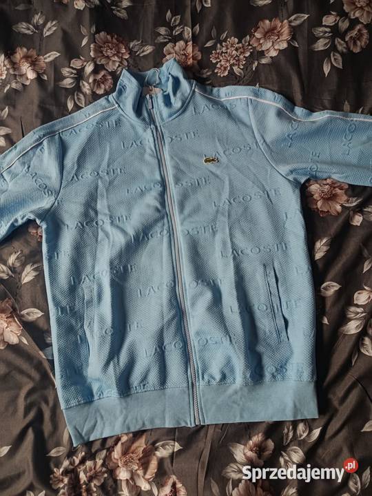 Komplet dresowy Lacoste Tracksuit błękitny Białystok