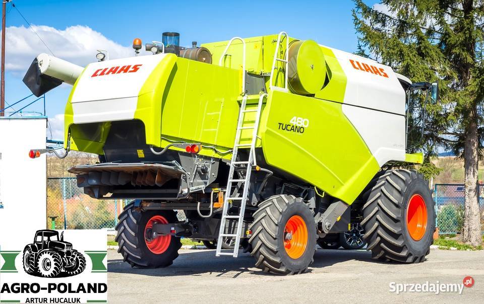 Claas TUCANO 480 2011 VARIO 750 2236 h nieuszkodzony dolnośląskie