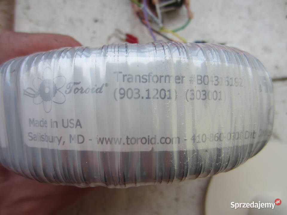 trafo toroid separacyjny ekranowany 100V 120V Szczecin