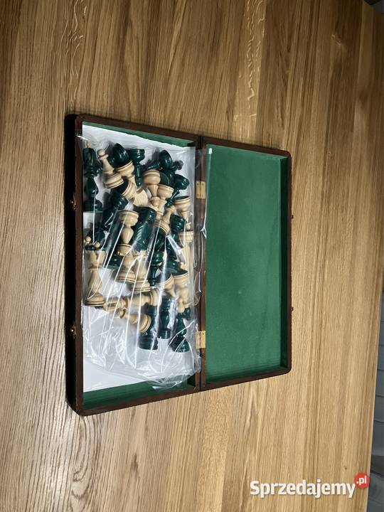 Szachy drewniane 45x45 Kraków sprzedam