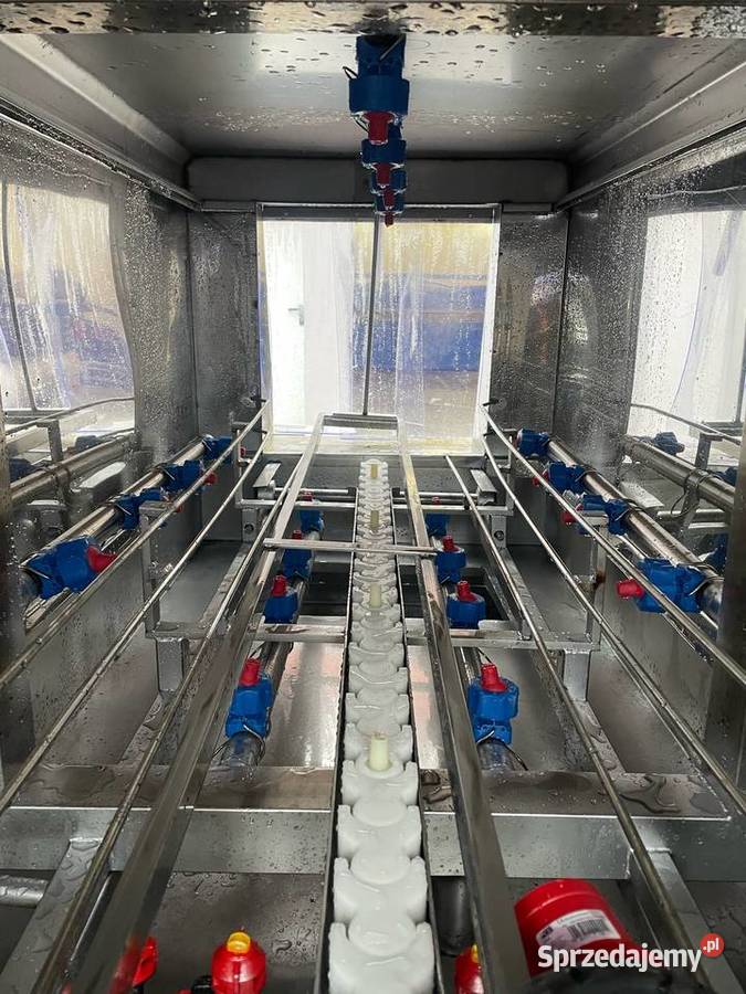 Tunelowa myjka pojemników Produkcja Piekary Śląskie sprzedam