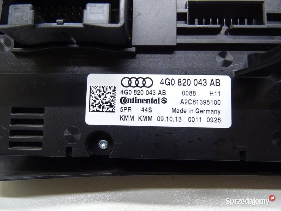 PANEL NAWIEWU KLIMATYZACJI KLIMY 4G0820043AB osobowe