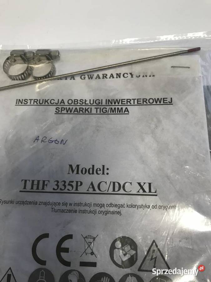 NOWA spawarka inwertorowa TIGMMA aluminum Spawarki inwertorowe Myślenice sprzedam
