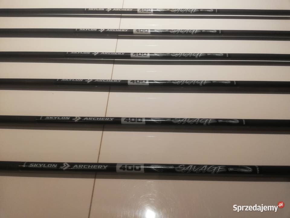mocna Strzała karbonowa Skylon Spin 350 400 łuk Nowy Sącz