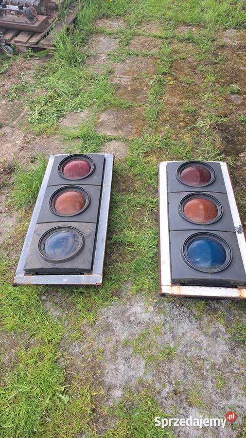 Sygnalizacja świetlna światła drogowe lampy śląskie Cieszyn