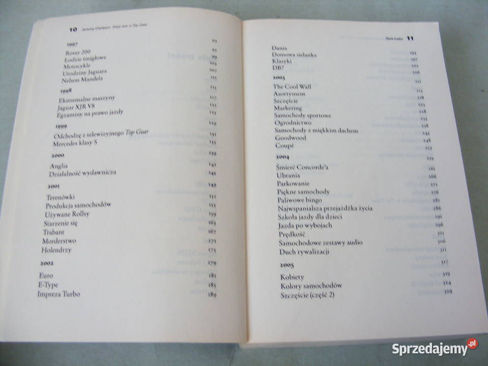 Clarcson Moje lata w Top Gear dolnośląskie Oborniki Śląskie