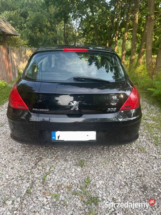 Peugeot 308 T7 16 panoramiczny dach ekran Rok produkcji 2009 Motoryzacja Halinów