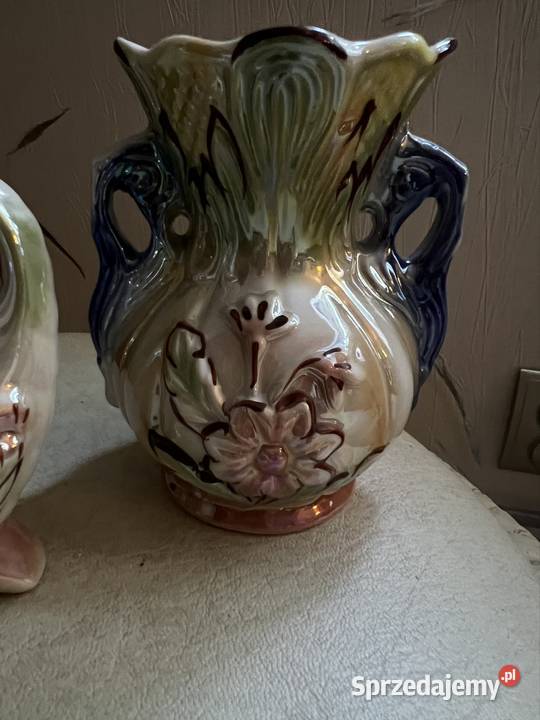 Piękne wazony ceramiczne z Brazyli Wazony lubuskie sprzedam