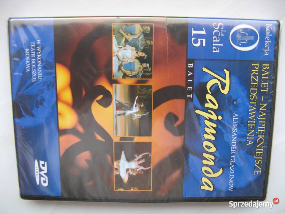 La Scala Balet DVD 15 Rajmonda Aleksander 1 płyta Poznań