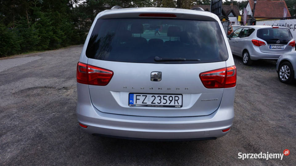 Seat Alhambra super stan Gwarancja II 2010 Samochody osobowe lubuskie Zielona Góra