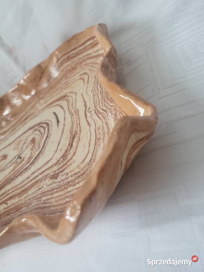 Patera taca ceramika artystyczz lat 60 tych Łódź