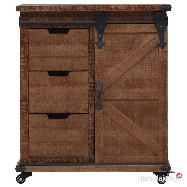 vidaXL Szafka z litego drewna jodłowegoSKU246120 Warszawa sprzedam